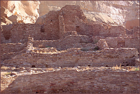 Chaco Canyon, Color Photograph by Woody Galloway